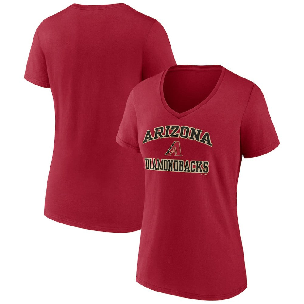 Arizona Diamondbacks Women's Heart and Soul V-Neck T-Shirt - MLB