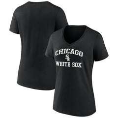 Chicago White Sox Women's Heart and Soul V-Neck T-Shirt - MLB