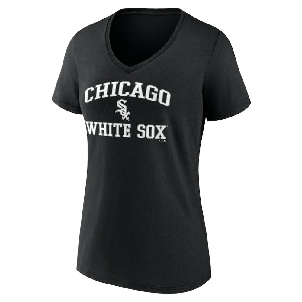 Chicago White Sox Women's Heart and Soul V-Neck T-Shirt - MLB