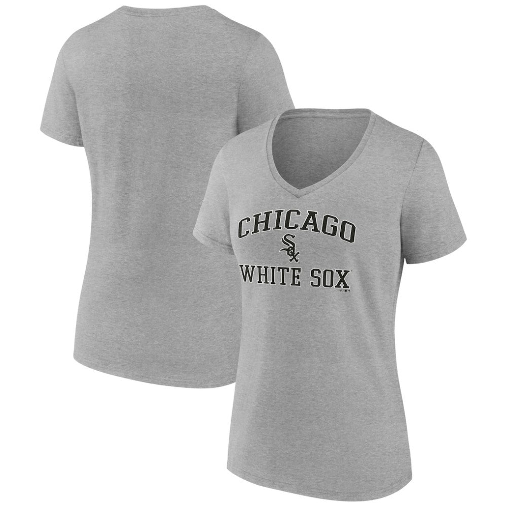 Chicago White Sox Women's Heart and Soul V-Neck T-Shirt - MLB