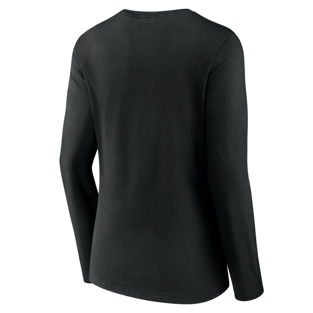 Jacksonville Jaguars Women's Logo Team Lockup Long Sleeve V-Neck T-Shirt Black | NFL