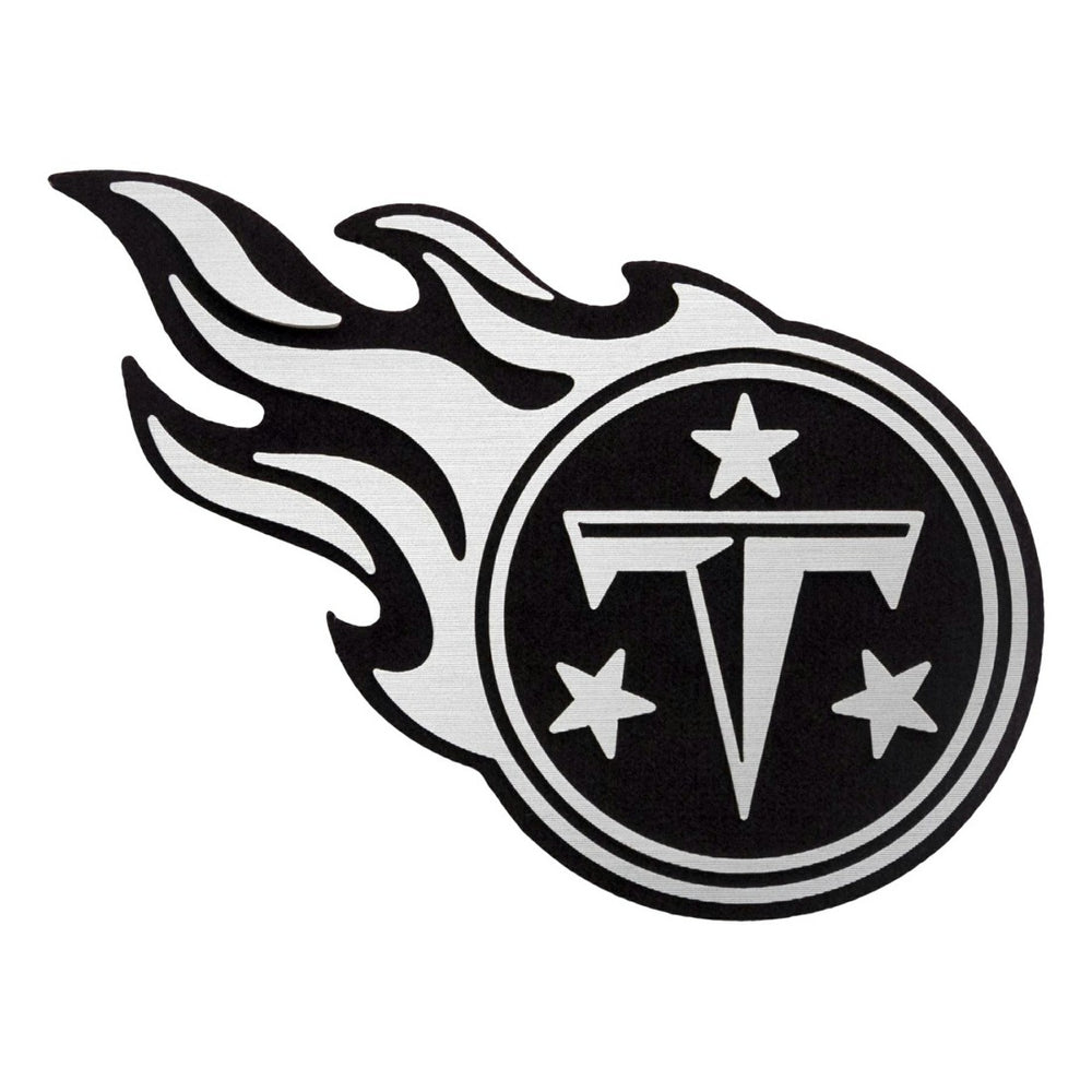 Tennessee Titans Antigua Metallic Logo Victory Full-Zip Hoodie Black | NFL