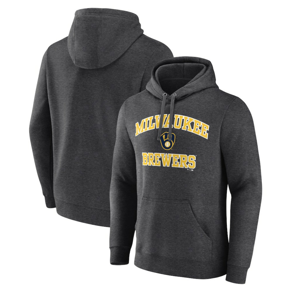 Milwaukee Brewers Heart and Soul Pullover Hoodie - MLB