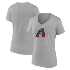 Arizona Diamondbacks Women's Official Logo V-Neck T-Shirt - MLB