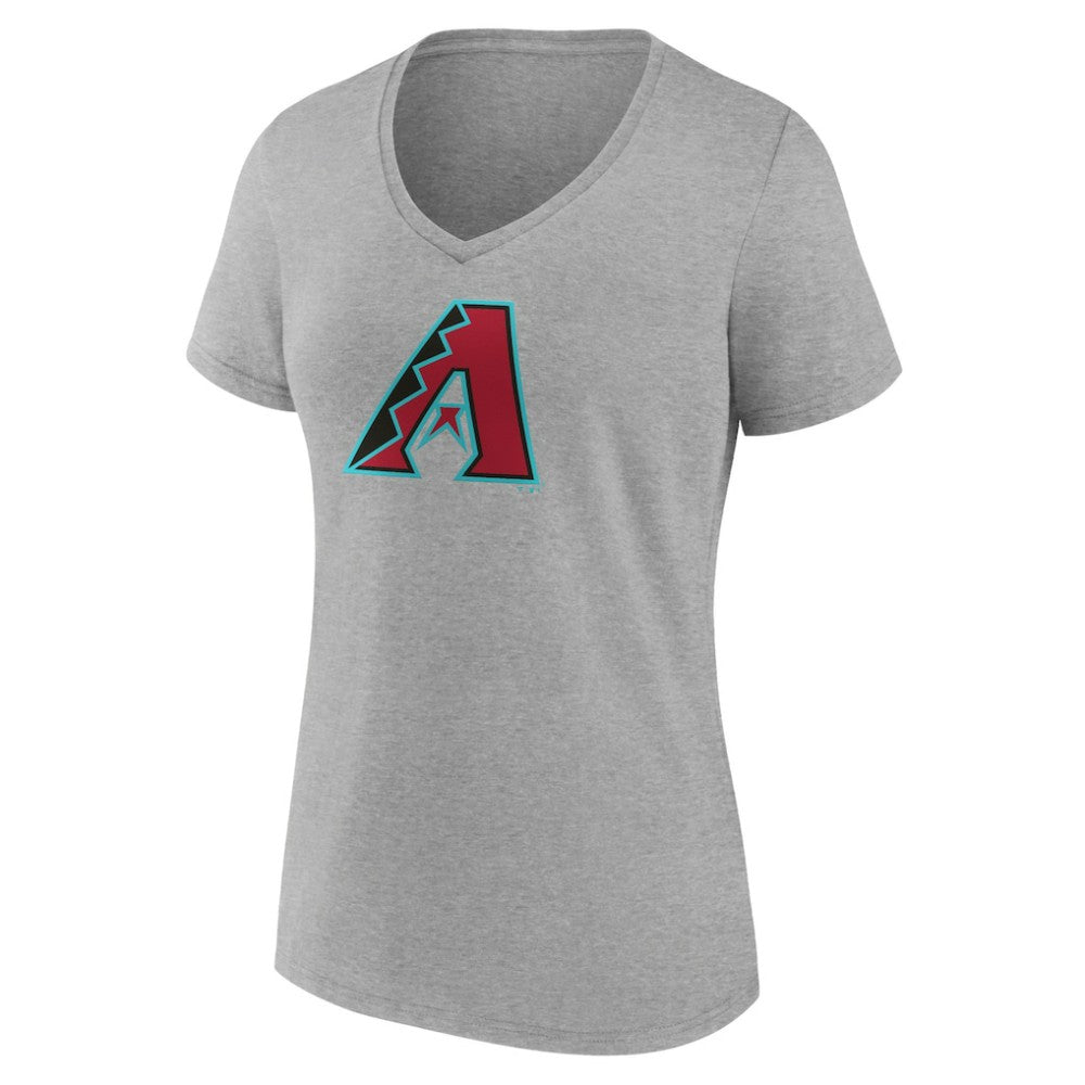 Arizona Diamondbacks Women's Official Logo V-Neck T-Shirt - MLB