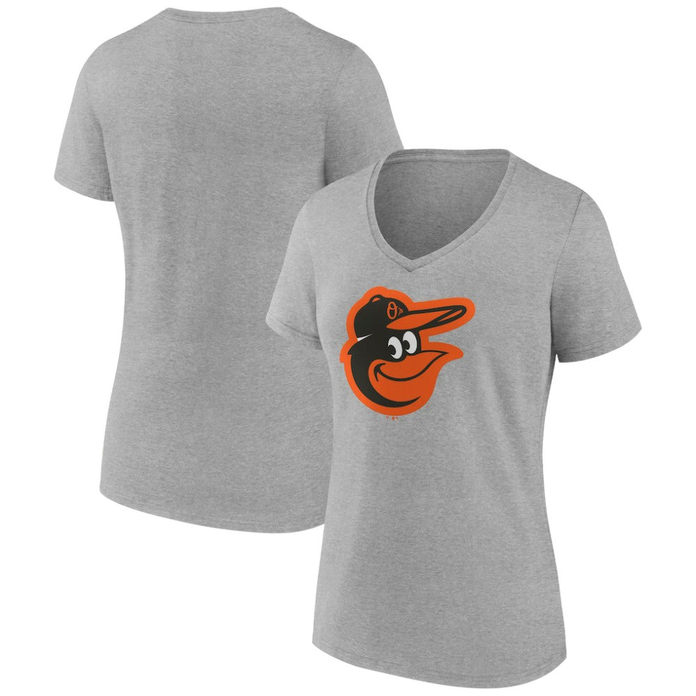 Baltimore Orioles Women's Official Logo V-Neck T-Shirt - MLB