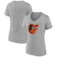 Baltimore Orioles Women's Official Logo V-Neck T-Shirt - MLB