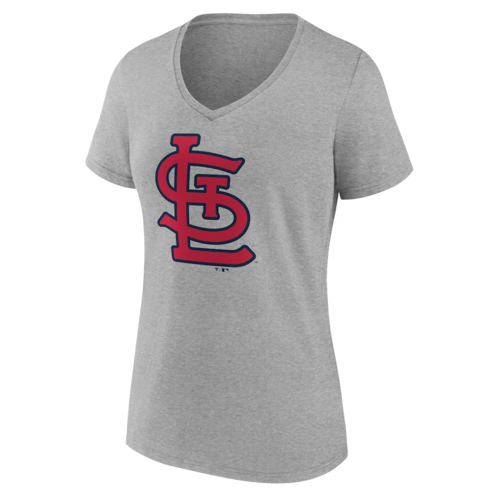 St. Louis Cardinals Women's Official Logo V-Neck T-Shirt - MLB