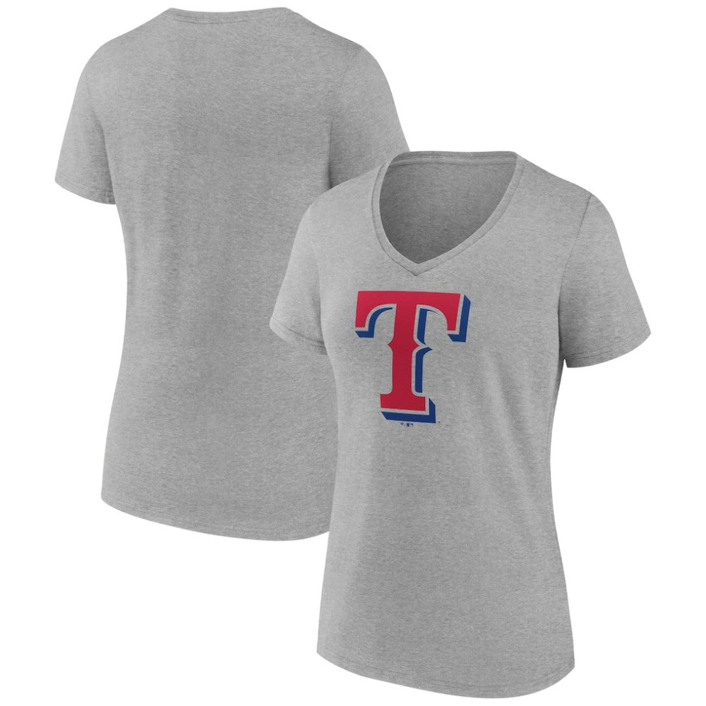Texas Rangers Women's Official Logo V-Neck T-Shirt - MLB