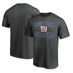 New York Giants Victory Arch T-Shirt Heather Charcoal | Fanatics