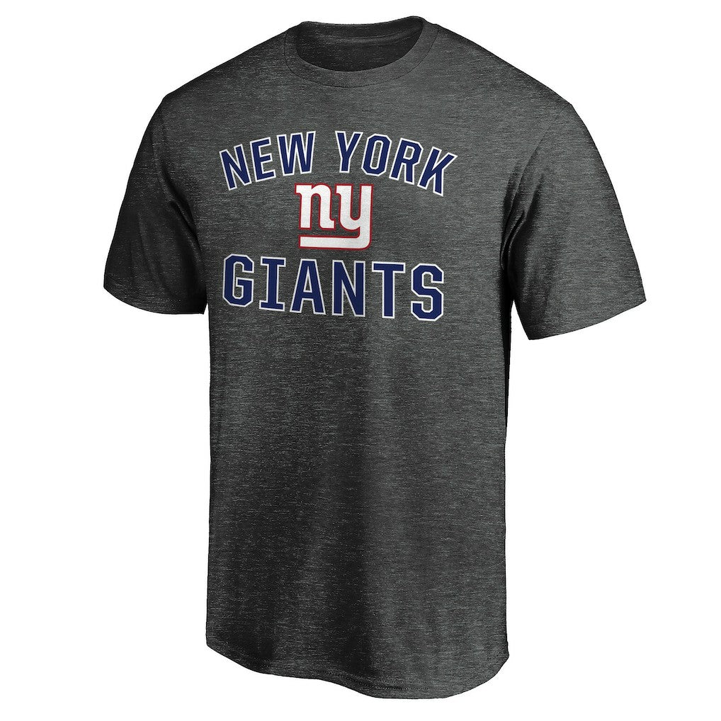 New York Giants Victory Arch T-Shirt Heather Charcoal | Fanatics