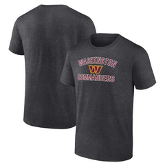 Washington Commanders Victory Arch T-Shirt Heather Charcoal | Fanatics