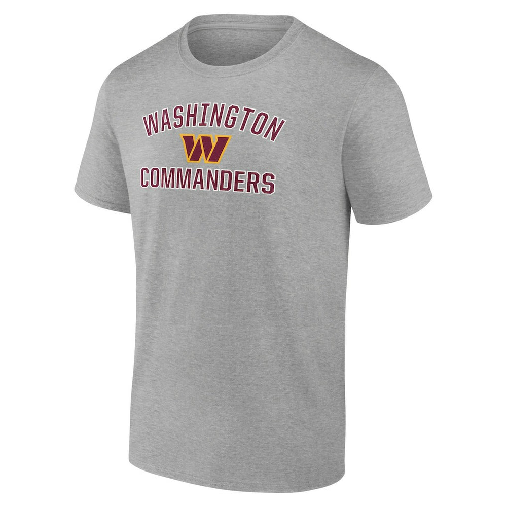 Washington Commanders Victory Arch T-Shirt Heather Gray | Fanatics