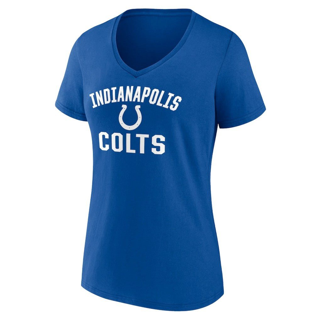 Indianapolis Colts Women's Victory Arch Team V-Neck T-Shirt Royal | NFL