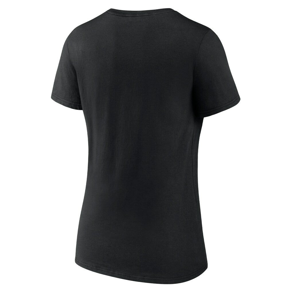 Jacksonville Jaguars Women's Victory Arch Team V-Neck T-Shirt Black | NFL