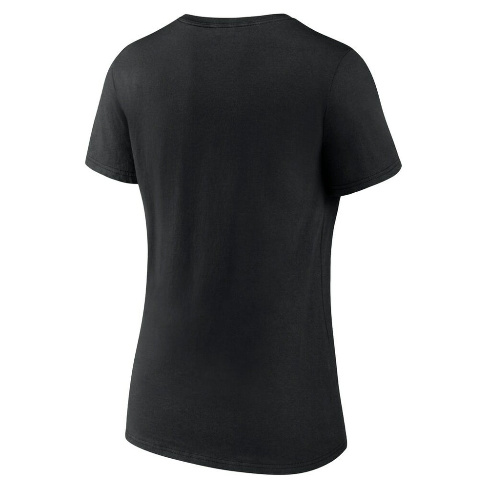 Jacksonville Jaguars Women's Victory Arch Team V-Neck T-Shirt Black | NFL