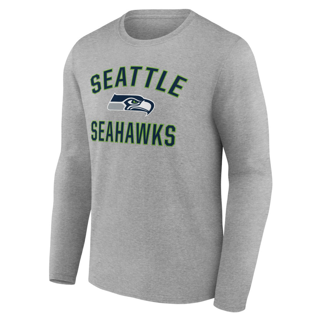 Seattle Seahawks Victory Arch Long Sleeve T-Shirt Gray | NFL