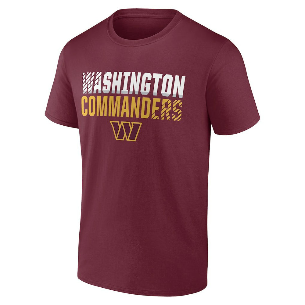 Washington Commanders Team Fade Out T-Shirt Burgundy | NFL