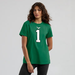 Jalen Hurts Philadelphia Eagles Women's Player Name & Number T-Shirt Kelly Green | Nike for Sale
