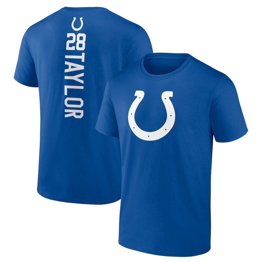 Jonathan Taylor Indianapolis Colts Playmaker T-Shirt Royal | NFL