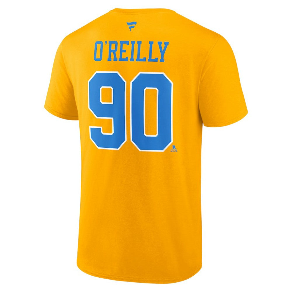 Ryan O'Reilly St. Louis Blues Fanatics Special Edition 2.0 Name & Number T-Shirt - Yellow - NHL
