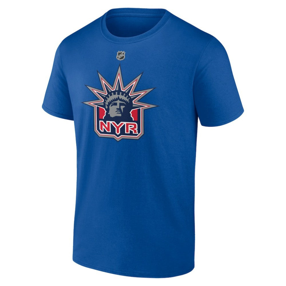 Adam Fox New York Rangers Fanatics Special Edition 2.0 Name & Number T-Shirt - Blue - NHL