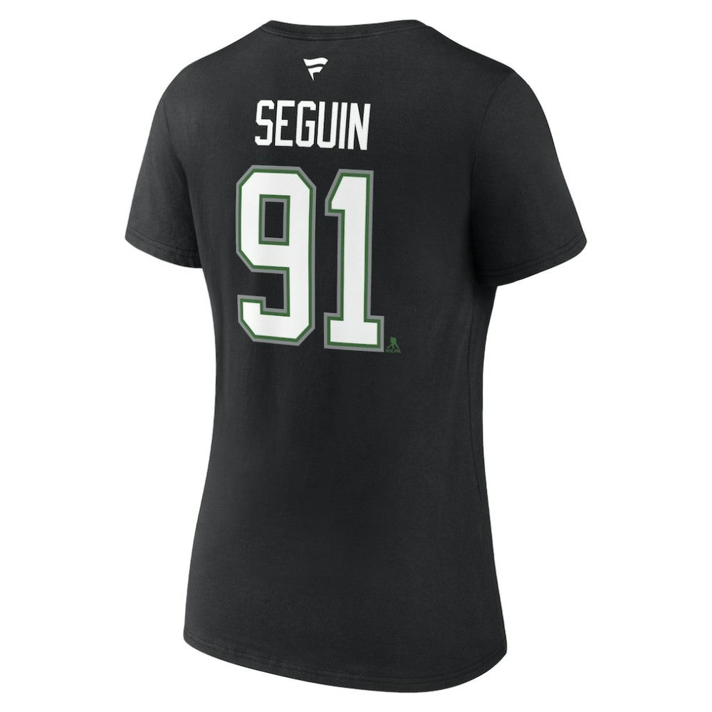 Tyler Seguin Dallas Stars Fanatics Women's Special Edition 2.0 Name & Number V-Neck T-Shirt - Black - NHL