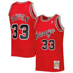 Scottie Pippen Chicago Bulls Hardwood Classics 2003-04 Swingman Jersey Red - NBA
