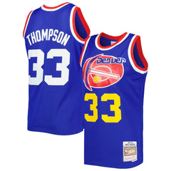 David Thompson Denver Nuggets Hardwood Classics 1975/76 Swingman Jersey Royal - NBA