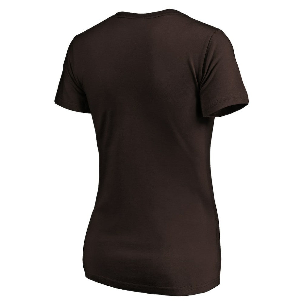 San Diego Padres Women's Victory Script Team V-Neck T-Shirt - MLB