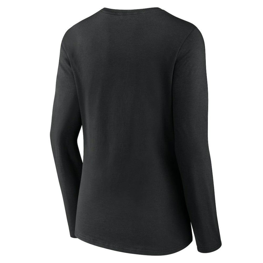 Colorado Rockies Women's Victory Script Long Sleeve V-Neck T-Shirt - MLB