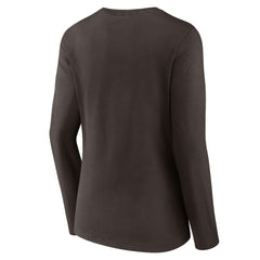 San Diego Padres Women's Victory Script Long Sleeve V-Neck T-Shirt - MLB