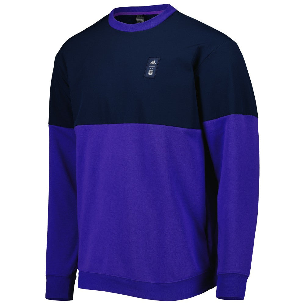 Argentina National Team Graphic Pullover Sweatshirt Navy/Purple | Adidas Online