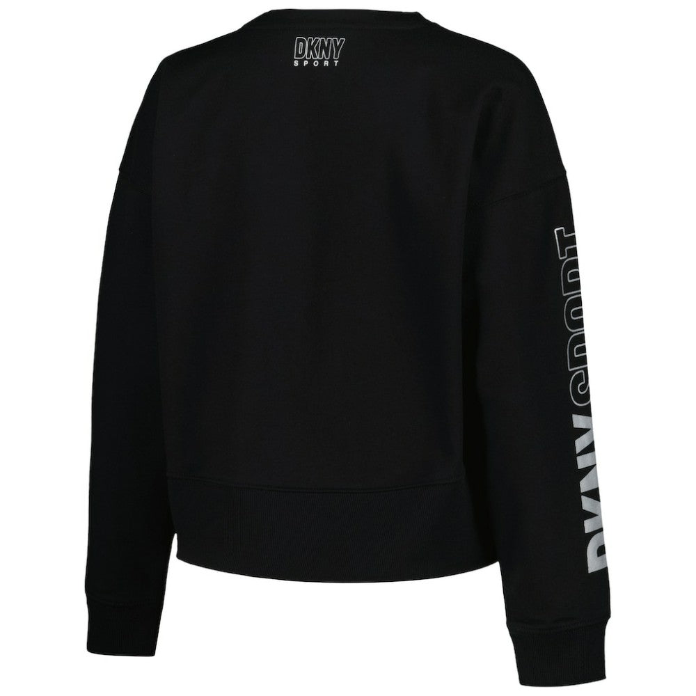 Chicago White Sox DKNY Sport Women's Lily V-Neck Pullover Sweatshirt - MLB