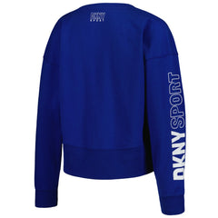 Kansas City Royals DKNY Sport Women's Lily V-Neck Pullover Sweatshirt - MLB