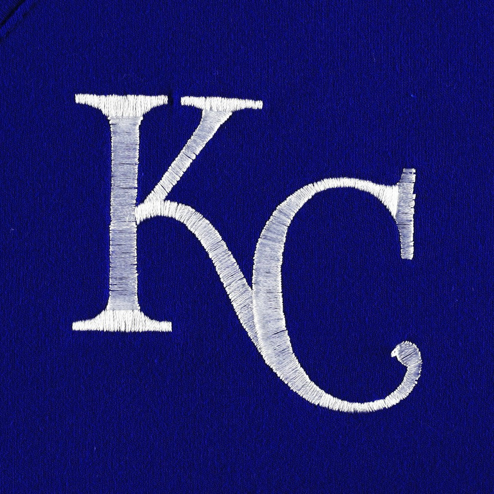 Kansas City Royals DKNY Sport Women's Lily V-Neck Pullover Sweatshirt - MLB