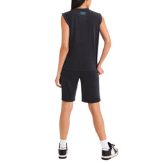 Miami Marlins DKNY Sport Women's Madison Tri-Blend Tank Top - MLB