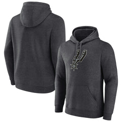 San Antonio Spurs Logo Pullover Hoodie Charcoal - NBA