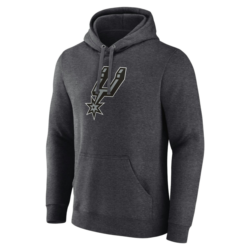 San Antonio Spurs Logo Pullover Hoodie Charcoal - NBA
