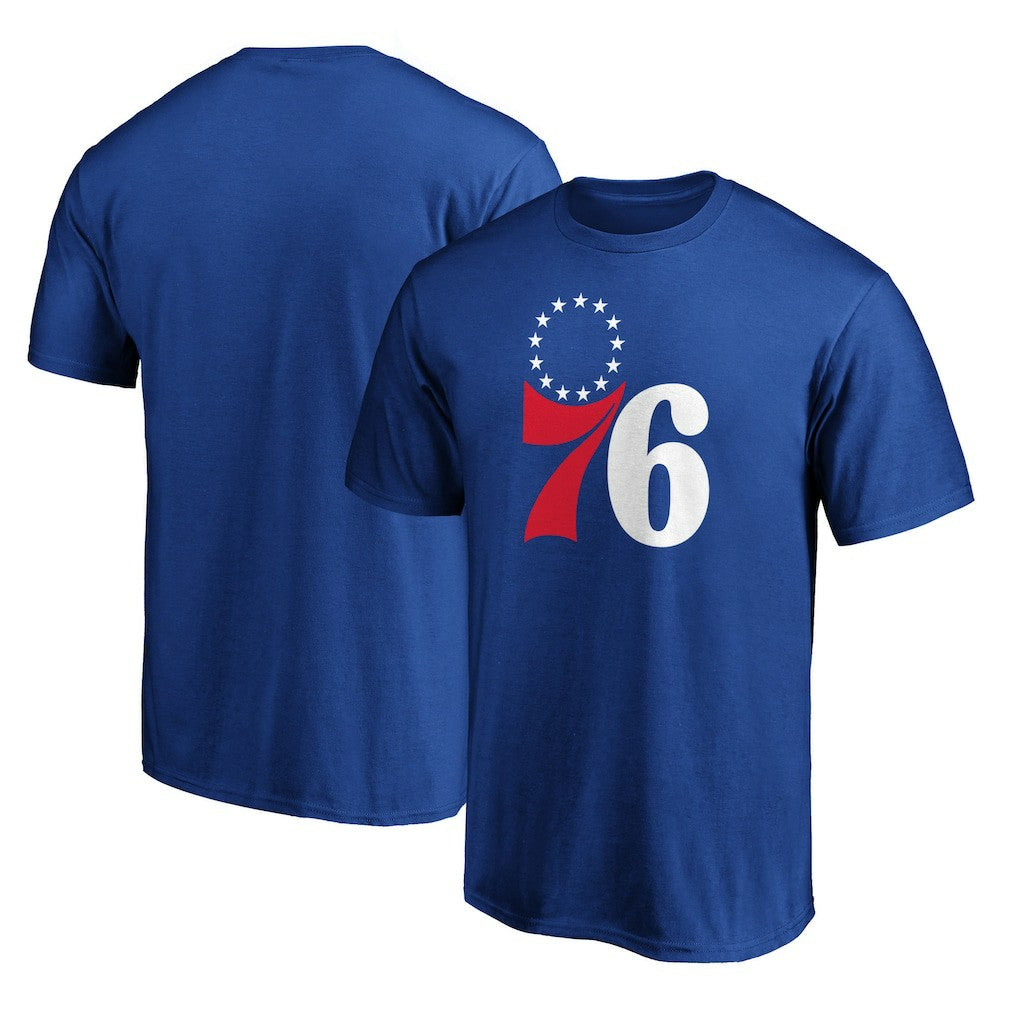 Philadelphia 76ers Logo T-Shirt Royal - NBA