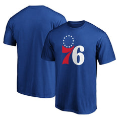 Philadelphia 76ers Logo T-Shirt Royal - NBA