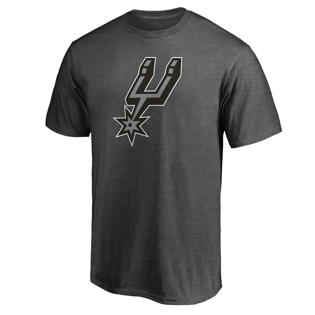 San Antonio Spurs Logo T-Shirt Charcoal - NBA