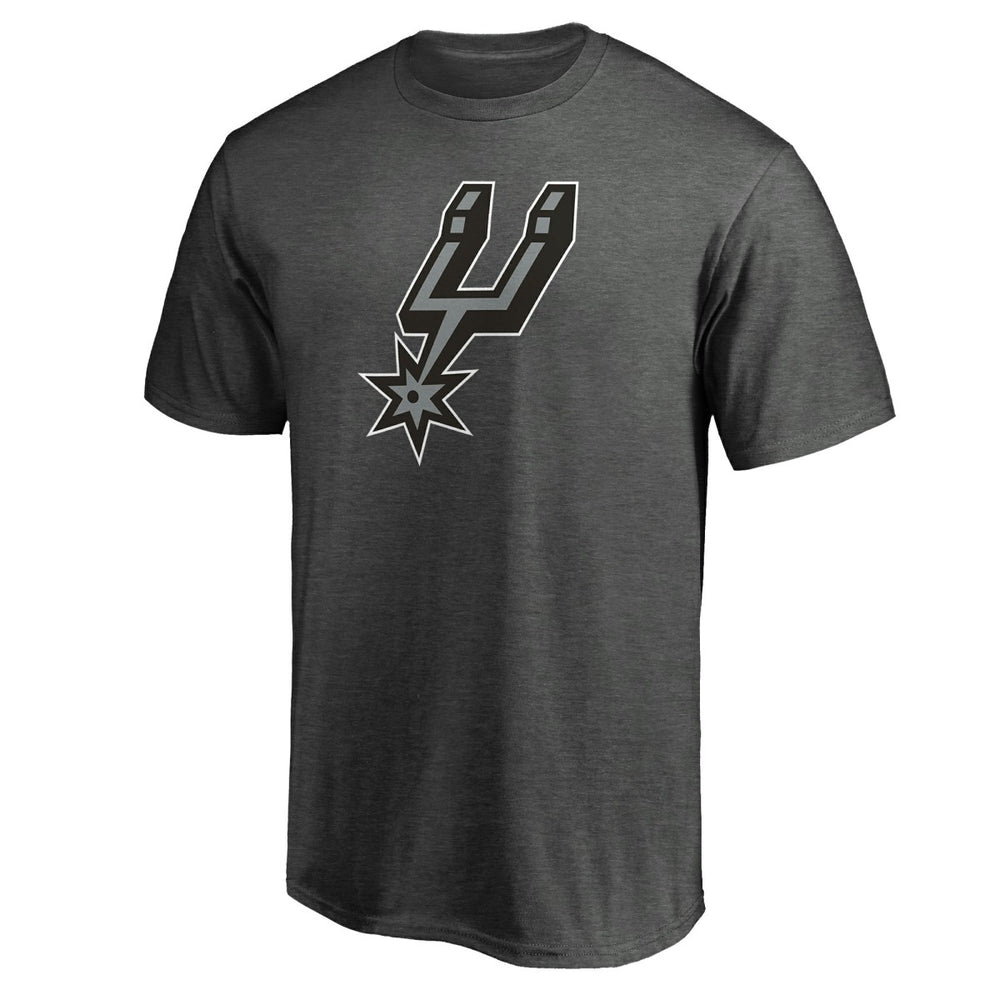 San Antonio Spurs Logo T-Shirt Charcoal - NBA