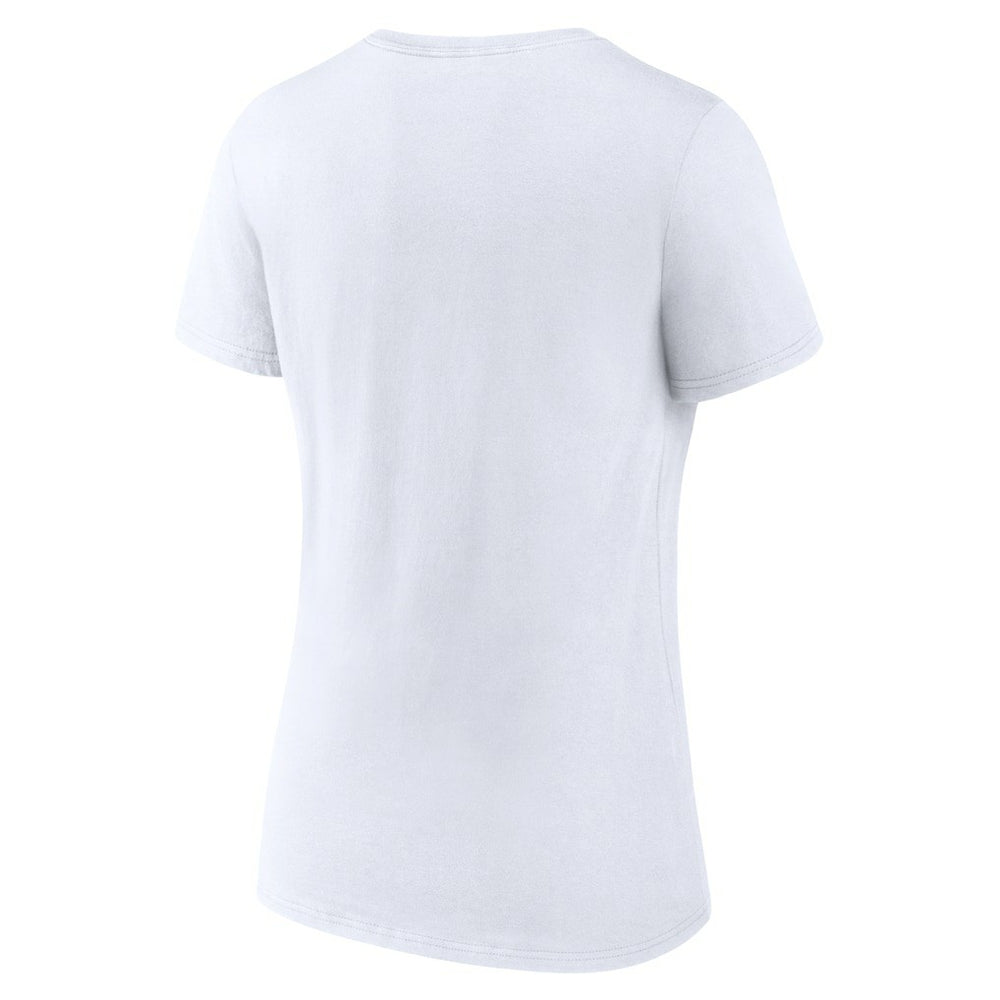 Boston Celtics Women's Wordmark V-Neck T-Shirt White - NBA