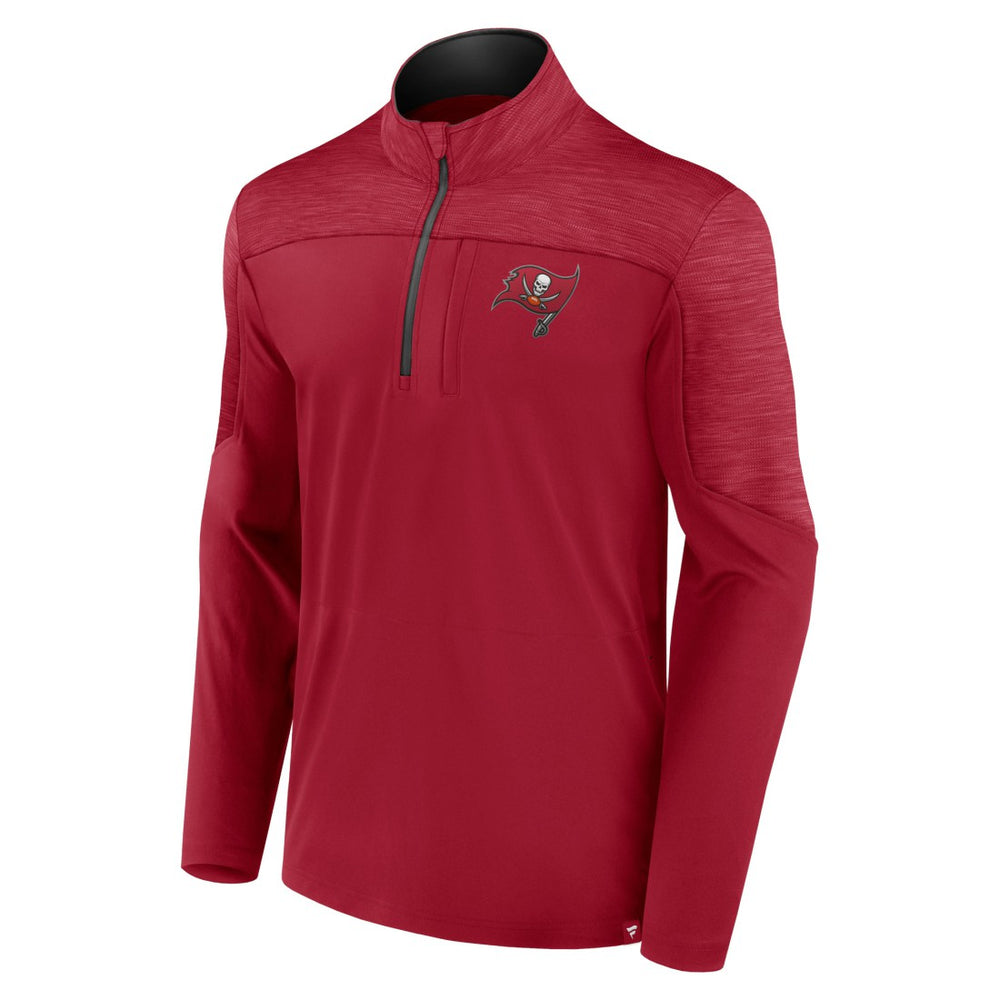 Tampa Bay Buccaneers Defender Half-Zip Top Red | Fanatics