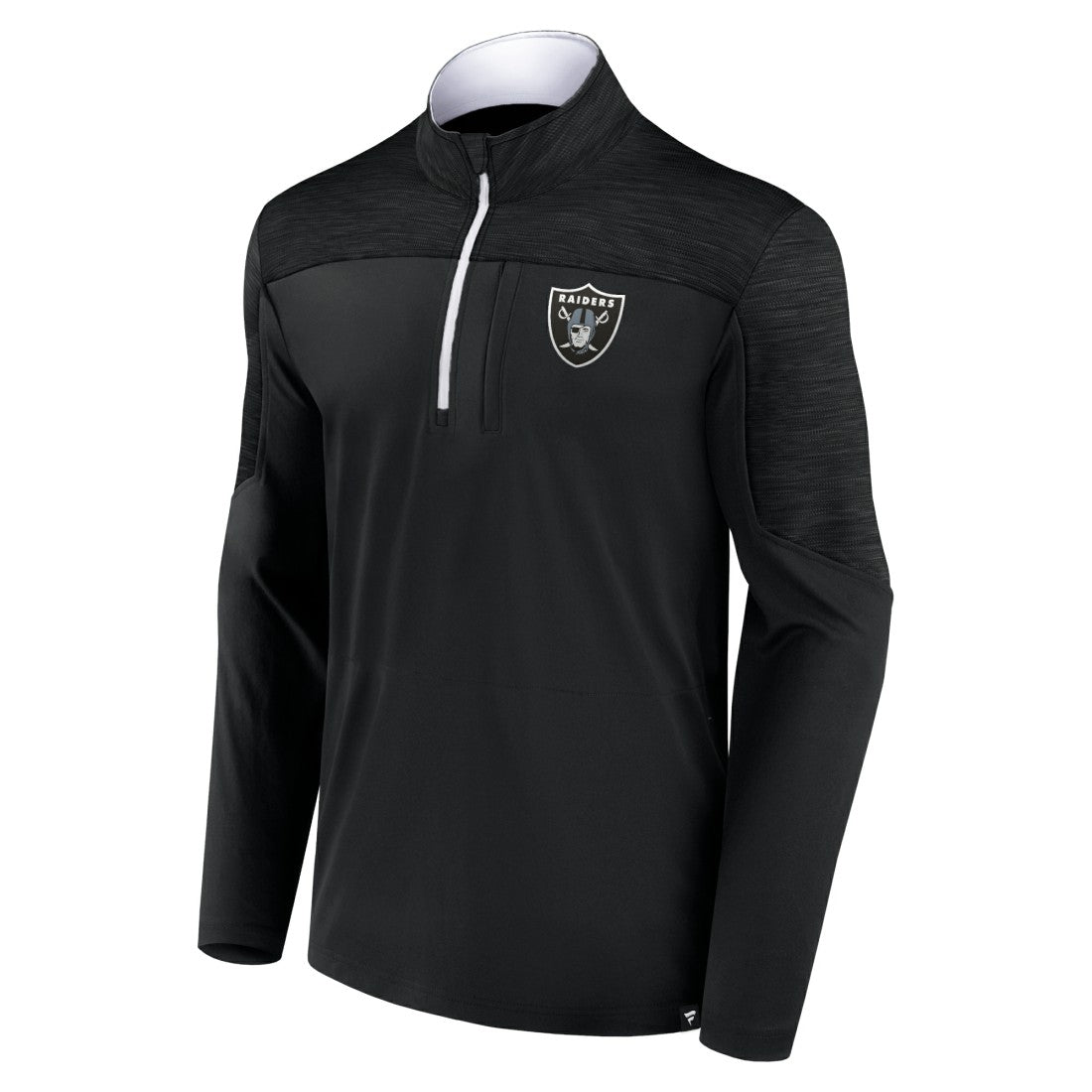 Las Vegas Raiders Defender Half-Zip Top Black | Fanatics