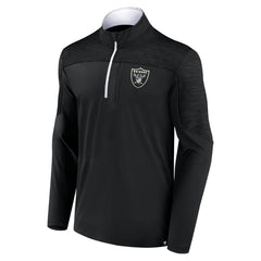 Las Vegas Raiders Defender Half-Zip Top Black | Fanatics