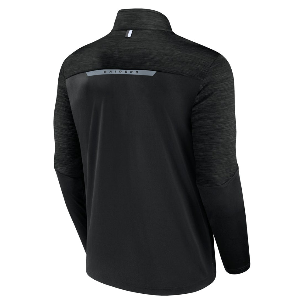Las Vegas Raiders Defender Half-Zip Top Black | Fanatics