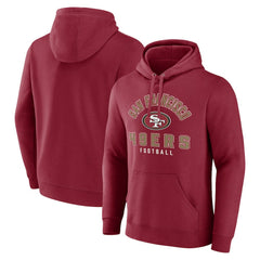 San Francisco 49ers Between the Pylons Pullover Hoodie Scarlet | Fanatics