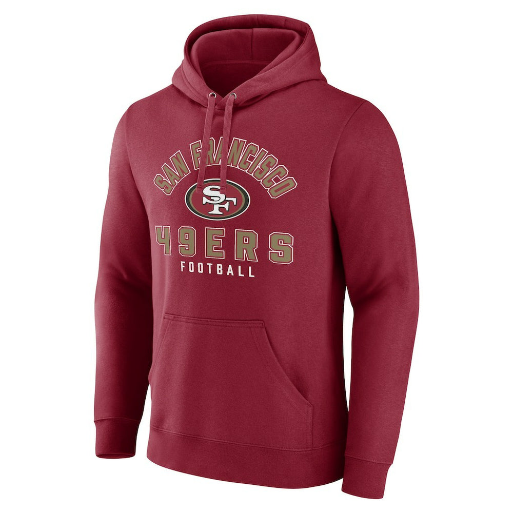San Francisco 49ers Between the Pylons Pullover Hoodie Scarlet | Fanatics